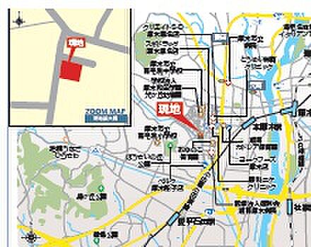 地図を拡大表示