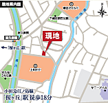 地図を拡大表示