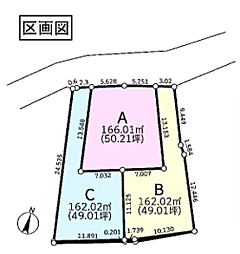 〜建築条件付売地〜小比企町全3区画
