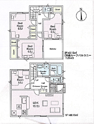 〜新築分譲住宅〜海老名市上今泉第34　全2棟