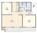 左近山団地2-8号棟4階1,850万円