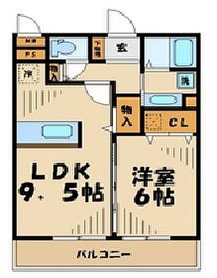 アンドミーワ 205｜東京都町田市三輪町(賃貸アパート1LDK・2階・40.07㎡)の写真 その2