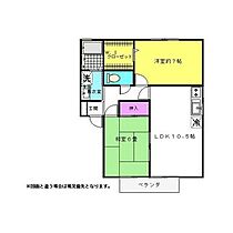 スプランドールA 101 ｜ 静岡県島田市中溝町563-3（賃貸アパート2LDK・1階・55.33㎡） その2