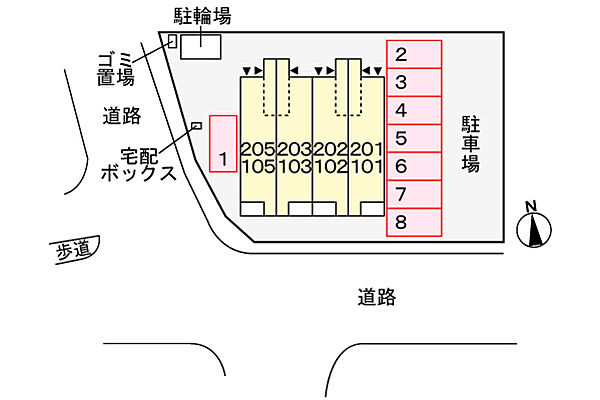 画像21:駐車場