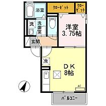 メゾンＲ 101 ｜ 静岡県藤枝市青木1丁目（賃貸アパート1DK・1階・32.09㎡） その2