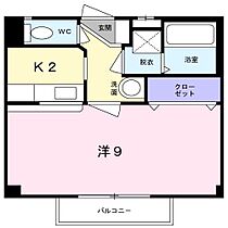 ラ・フォーレ1 203 ｜ 静岡県牧之原市静波（賃貸アパート1K・2階・28.68㎡） その2