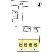 エスペランサ 205 ｜ 静岡県藤枝市南新屋（賃貸アパート1LDK・2階・42.38㎡） その3