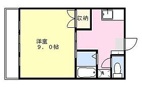 メゾンシゴーニュ 203 ｜ 静岡県焼津市下小田中町（賃貸アパート1DK・2階・29.08㎡） その2