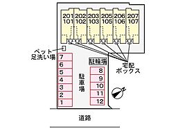 ヘイアン 102 ｜ 静岡県焼津市西小川3丁目（賃貸アパート1LDK・1階・40.11㎡） その21