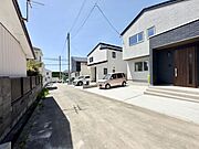 前面道路は南西向きです♪