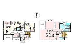 新築戸建 宮城野区原町5丁目　1期　全2棟　1号棟