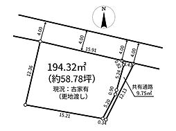 売土地 荒巻字仁田谷地