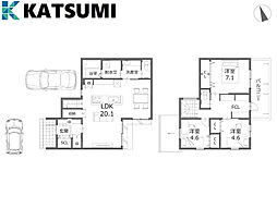 リビング/ダイニングの画像