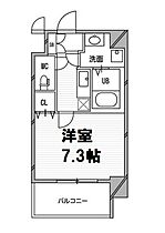 CASSIA福島駅前 404 ｜ 大阪府大阪市福島区福島5丁目15-13（賃貸マンション1K・4階・25.05㎡） その2