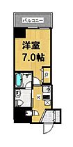 プリエールTAT江戸堀 204 ｜ 大阪府大阪市西区江戸堀1丁目25-32（賃貸マンション1K・2階・26.68㎡） その2