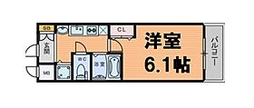 プレミアムコート天神橋エイト 203 ｜ 大阪府大阪市北区天神橋8丁目10-19（賃貸マンション1K・2階・20.83㎡） その2