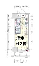 プレサンスOSAKA DOMECITY ワンダー  ｜ 大阪府大阪市西区九条南2丁目（賃貸マンション1K・9階・21.51㎡） その2