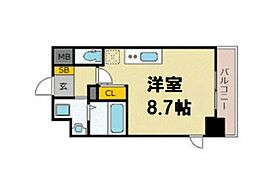 エスリード北浜EAST  ｜ 大阪府大阪市中央区高麗橋2丁目（賃貸マンション1K・9階・25.62㎡） その2