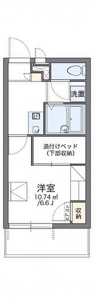 レオパレスベルローズ 104｜大阪府大阪市淀川区新高1丁目(賃貸マンション1K・1階・20.00㎡)の写真 その2