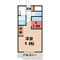 栃木県鹿沼市日吉町（賃貸アパート1K・1階・29.75㎡） その2