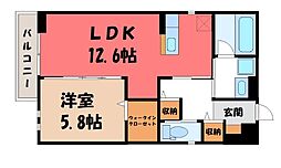 JR東北本線 宇都宮駅 徒歩11分 2階/-