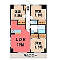 グラースリオ8階12.4万円