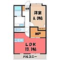 パルコート3階6.6万円