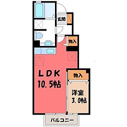 JR東北本線 雀宮駅 徒歩28分