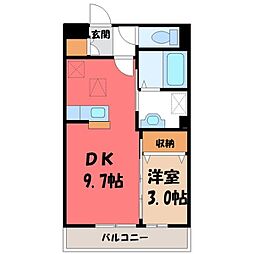 JR東北新幹線 宇都宮駅 バス38分 台新田神社前下車 徒歩2分 1階/-