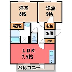 🉐敷金礼金0円！🉐東北本線 氏家駅 徒歩2分