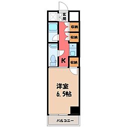 間取図画像 1K