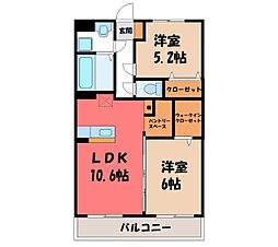 JR日光線 鶴田駅 徒歩10分 2階/-
