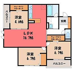 宇都宮芳賀ライトレール線 駅東公園前駅 徒歩16分