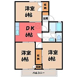 真岡鐵道 真岡駅 徒歩35分
