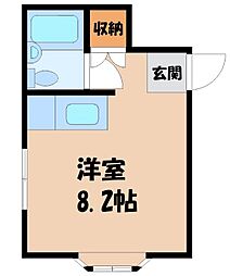JR東北本線 雀宮駅 徒歩26分 2階/-
