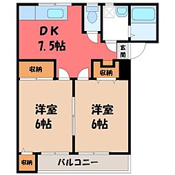 JR東北本線 宇都宮駅 徒歩28分 2階/-