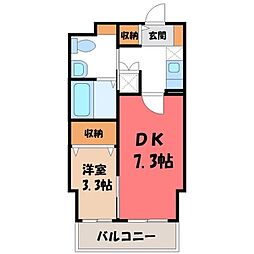 JR東北新幹線 宇都宮駅 バス16分 東高校前下車 徒歩8分 3階/-