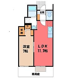 東武日光線 新鹿沼駅 徒歩16分 1階/-