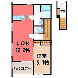 東武日光線 新鹿沼駅 徒歩9分