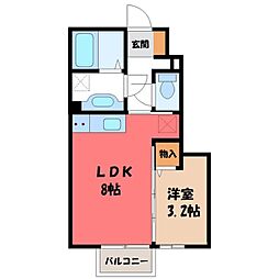 東武宇都宮線 南宇都宮駅 徒歩21分