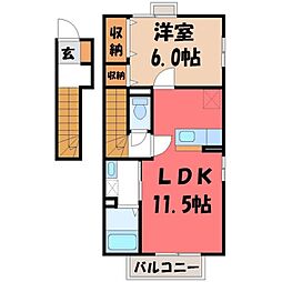 JR日光線 鶴田駅 徒歩14分