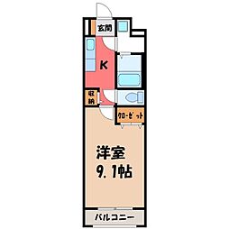 東武宇都宮線 東武宇都宮駅 徒歩14分