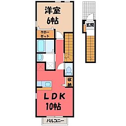サニーレジデンス II 2階/-