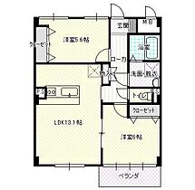 Via.さくら 103 ｜ 福島県郡山市神明町（賃貸マンション2LDK・1階・58.32㎡） その2