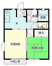 ハイツ・クレイン 101 ｜ 福島県郡山市鶴見坦3丁目（賃貸アパート2K・1階・32.25㎡） その3