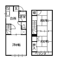 安斎ハイツ 5 ｜ 福島県郡山市富田町西原（賃貸アパート3DK・1階・55.06㎡） その3