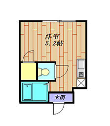 間取図画像 ワンルーム