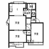 兵庫県姫路市西新在家2丁目1-7（賃貸アパート2LDK・2階・50.78㎡） その2