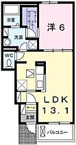 兵庫県神崎郡福崎町南田原（賃貸アパート1LDK・1階・45.09㎡） その2