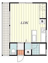 vintage apartment OLYMPIA  ｜ 愛媛県松山市清水町2丁目（賃貸アパート1R・2階・34.40㎡） その2